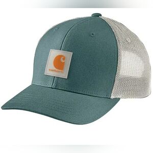 Carhartt Blue and White Trucker Hat